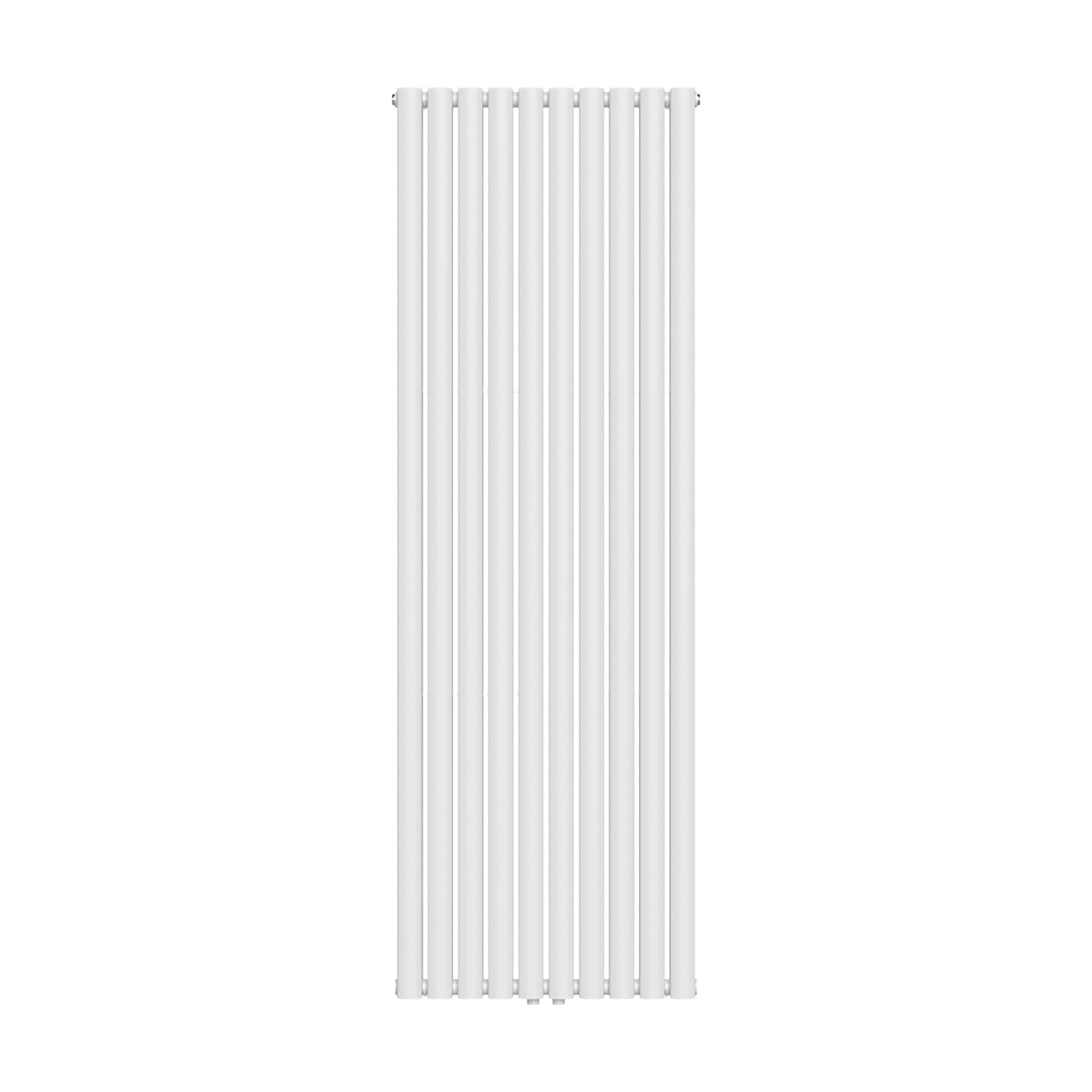 VERTI OVAAL RADIATOR - 1800X600 - DUBBEL - 2X10 ELEMENTEN - 2050W - GLANZEND WIT