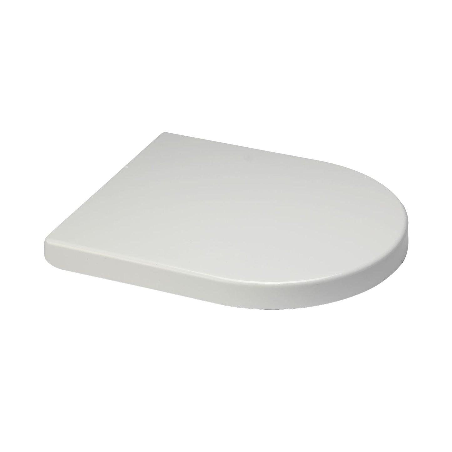 Aloni Premium WC-Zitting Soft Close Topfix Duroplast RVS Scharnieren - Glanzend Wit - Luxurysanitair