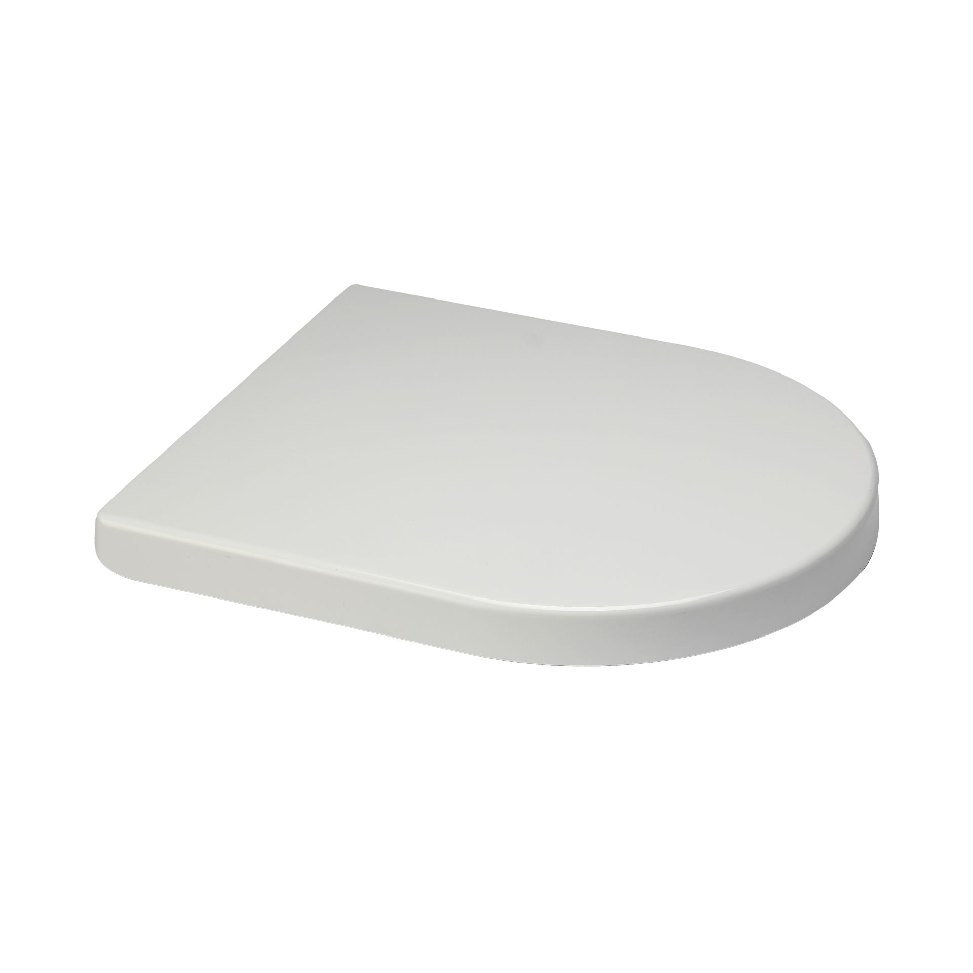 Aloni Premium WC-Zitting Soft Close Topfix Duroplast RVS Scharnieren - Glanzend Wit - Luxurysanitair