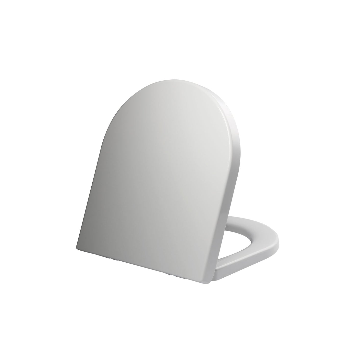 Aloni Premium WC-Zitting Soft Close Topfix Duroplast RVS Scharnieren - Glanzend Wit - Luxurysanitair