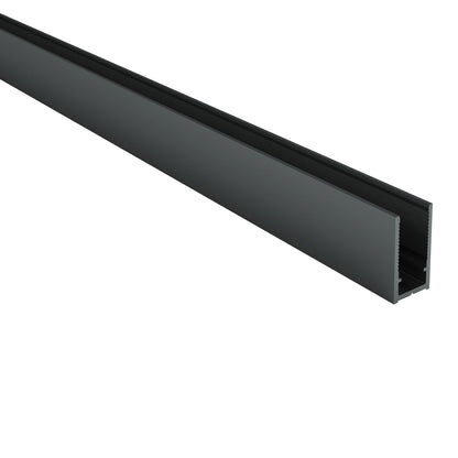ALONI MUURPROFIEL VOOR DOUCHEWAND - 200 CM - GUNMETAL