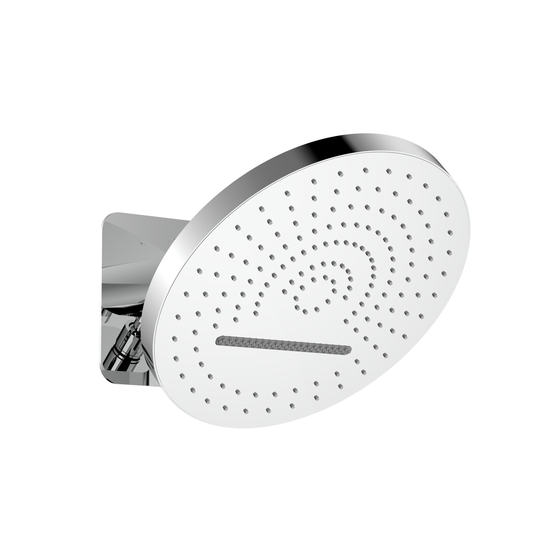 Uniforma Hoofdouche Tropical Rain XL - 2 Standen Muurmontage Met Inbouwbox 32cm - Luxurysanitair