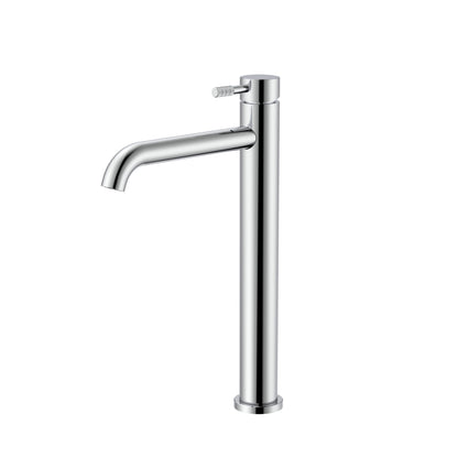 Stria Wastafelemengkraan Hoog Cold Start, Hendel Met Verfjinde Ribbelstructuur - Luxurysanitair