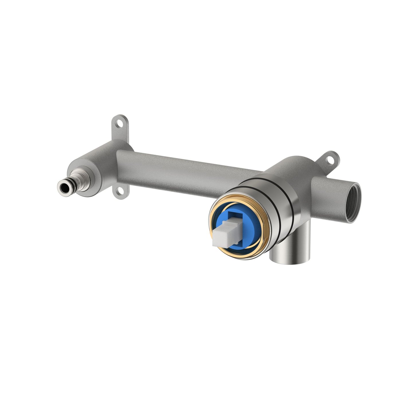 Stria Inbouwdeel Wastafelemengkraan Inbouw Cold Start Zonder Afvoerplug - Luxurysanitair