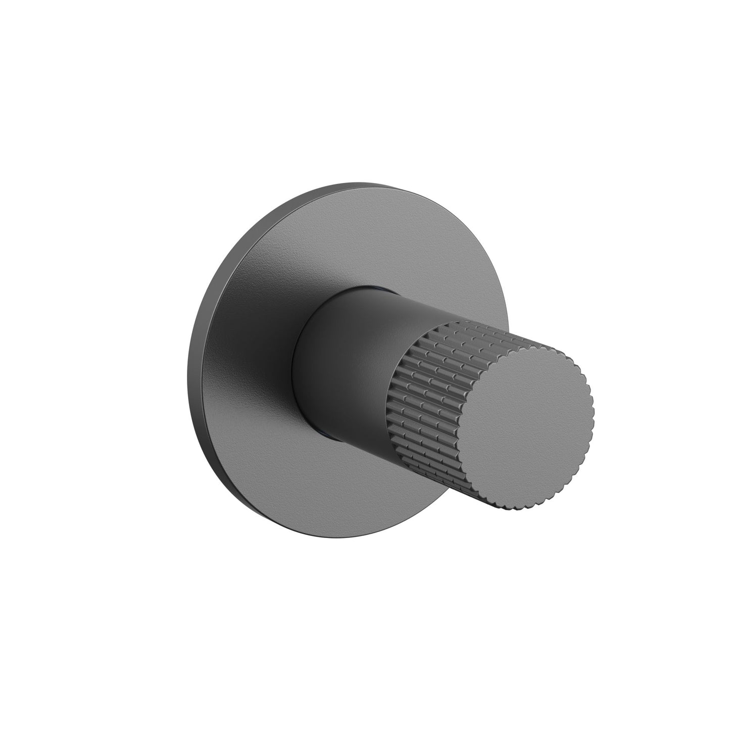 Stria Bidetkraan Koud Water Knop Met Verijnde Ribbelstructuur - Luxurysanitair