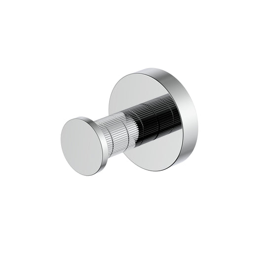 STRIA HAAK - AFWERKING MET RIBBELSTRUCTUUR - CHROOM