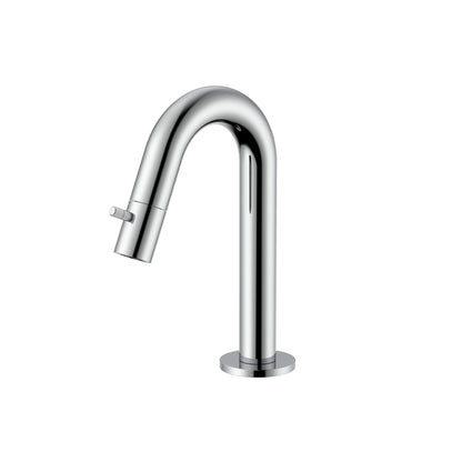 Stria Koudwaterkraan Gebogen Uitloop Zonder Afvoerplug - Luxurysanitair