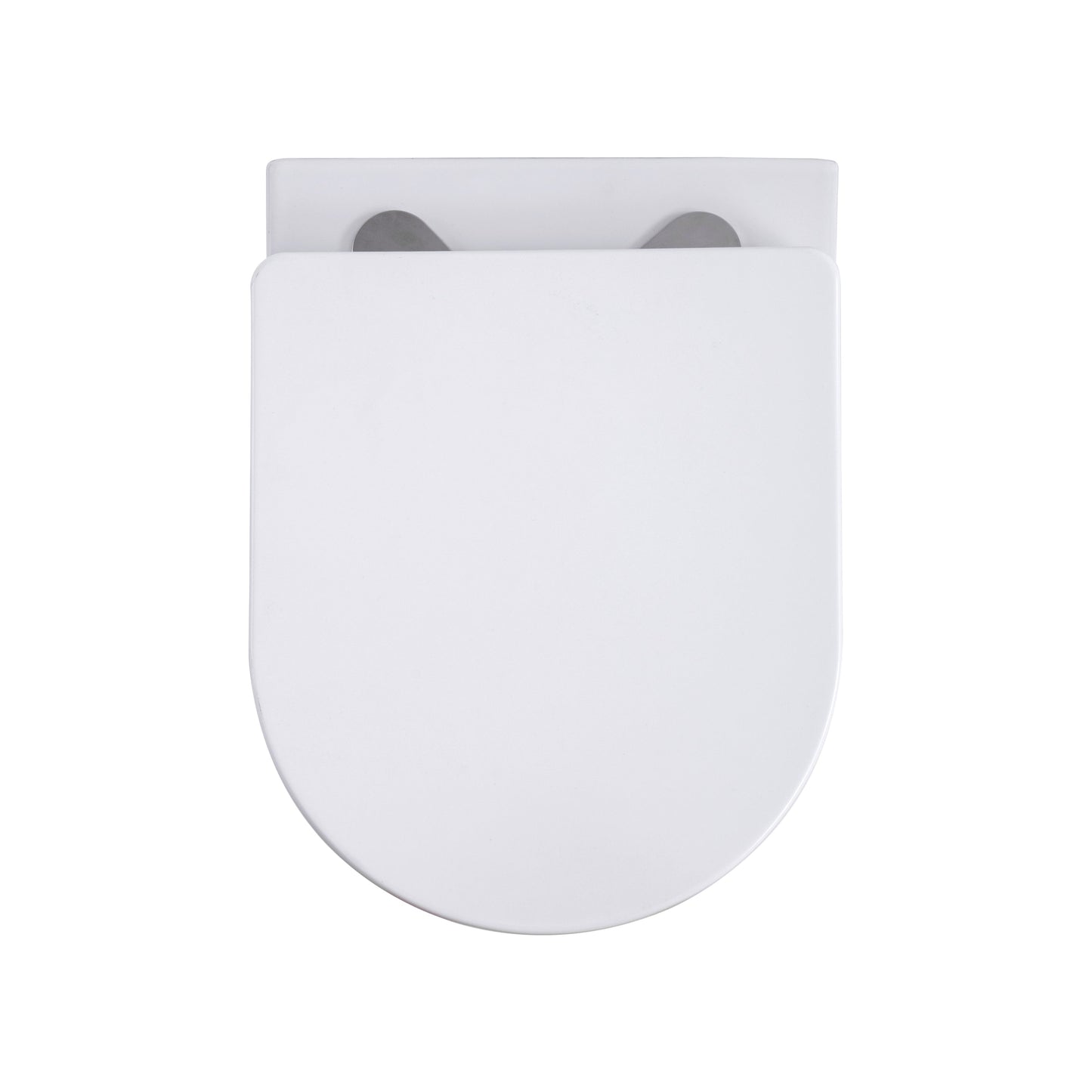ALONI PRO HANGTOILET - TORNADO FLUSH - RANDLOOS - MET ZITTING - DUROPLAST - SOFT CLOSE - QUICK RELEASE - COMPACT 49 CM - 36X32X49 CM - GLANZEND WIT