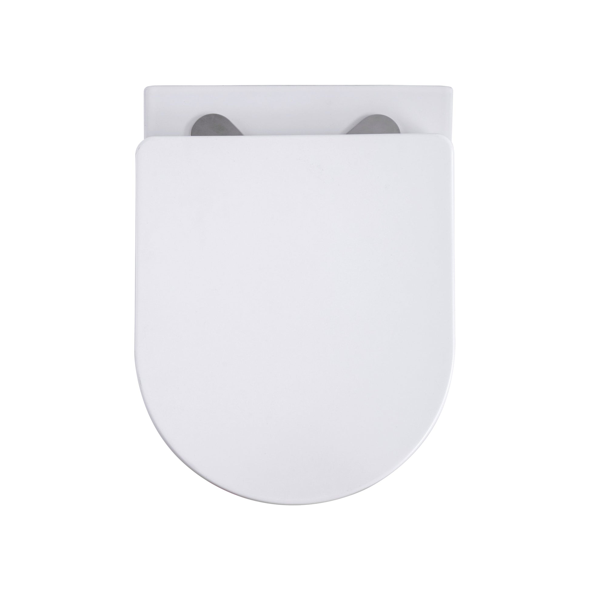 ALONI PRO HANGTOILET - TORNADO FLUSH - RANDLOOS - MET ZITTING - DUROPLAST - SOFT CLOSE - QUICK RELEASE - COMPACT 49 CM - 36X32X49 CM - GLANZEND WIT