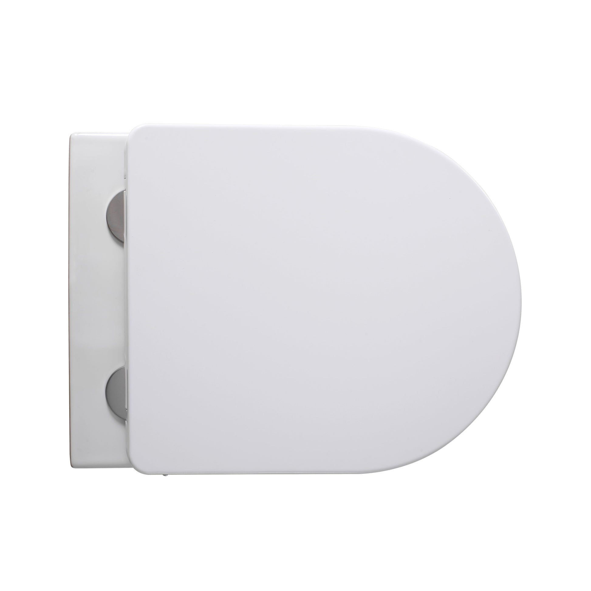 ALONI PRO HANGTOILET MET BIDET - TORNADO FLUSH - RANDLOOS - MET BIDETKRAAN KOUD EN WARM WATER - MET ZITTING - 52,5CM - GLANZEND WIT