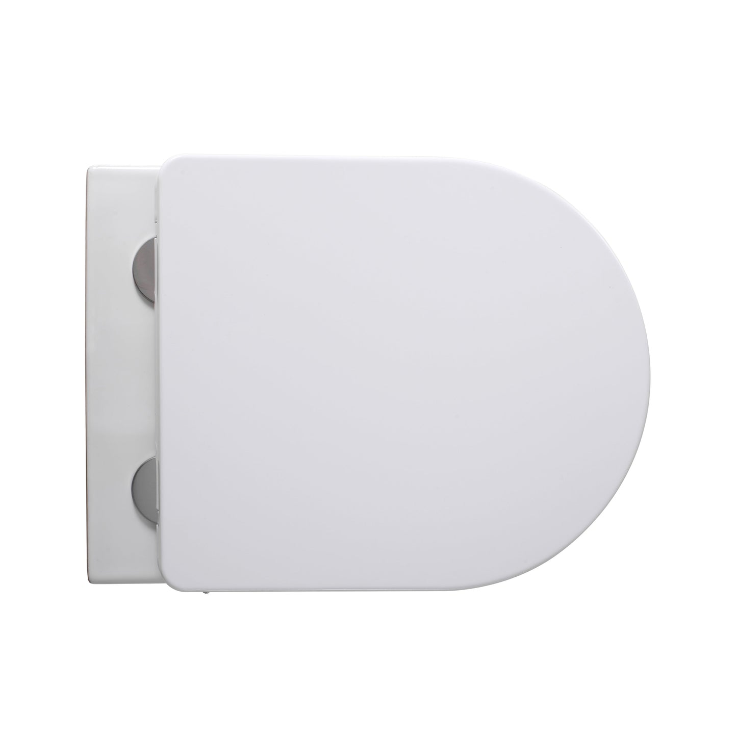 ALONI PRO HANGTOILET MET BIDET - TORNADO FLUSH - RANDLOOS - MET BIDETKRAAN KOUD EN WARM WATER - MET ZITTING - 52,5CM - GLANZEND WIT
