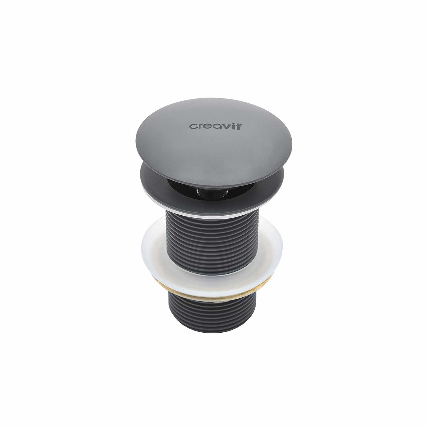 Creavit Afvoerplug Click Waste 5/4" Met Overloop - Luxurysanitair