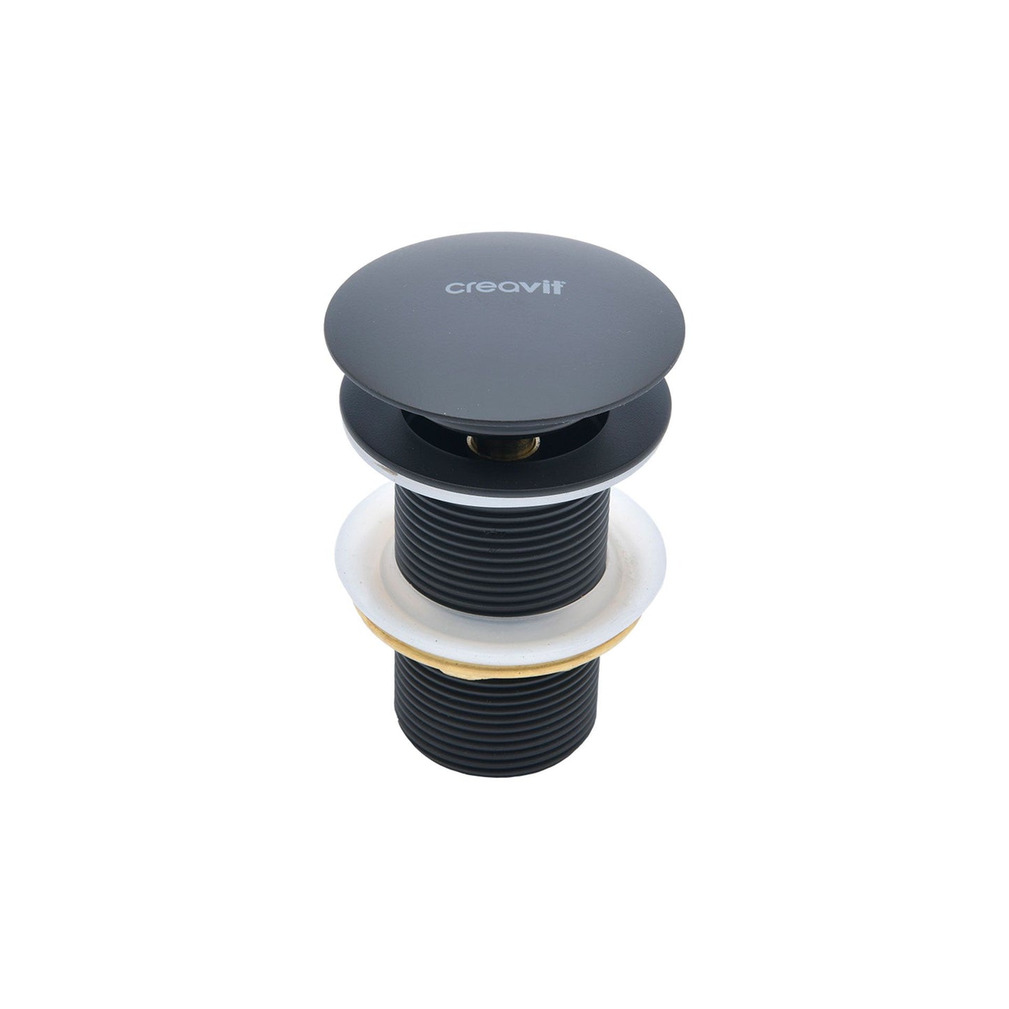 Creavit Afvoerplug Click Waste 5/4" Met Overloop - Luxurysanitair