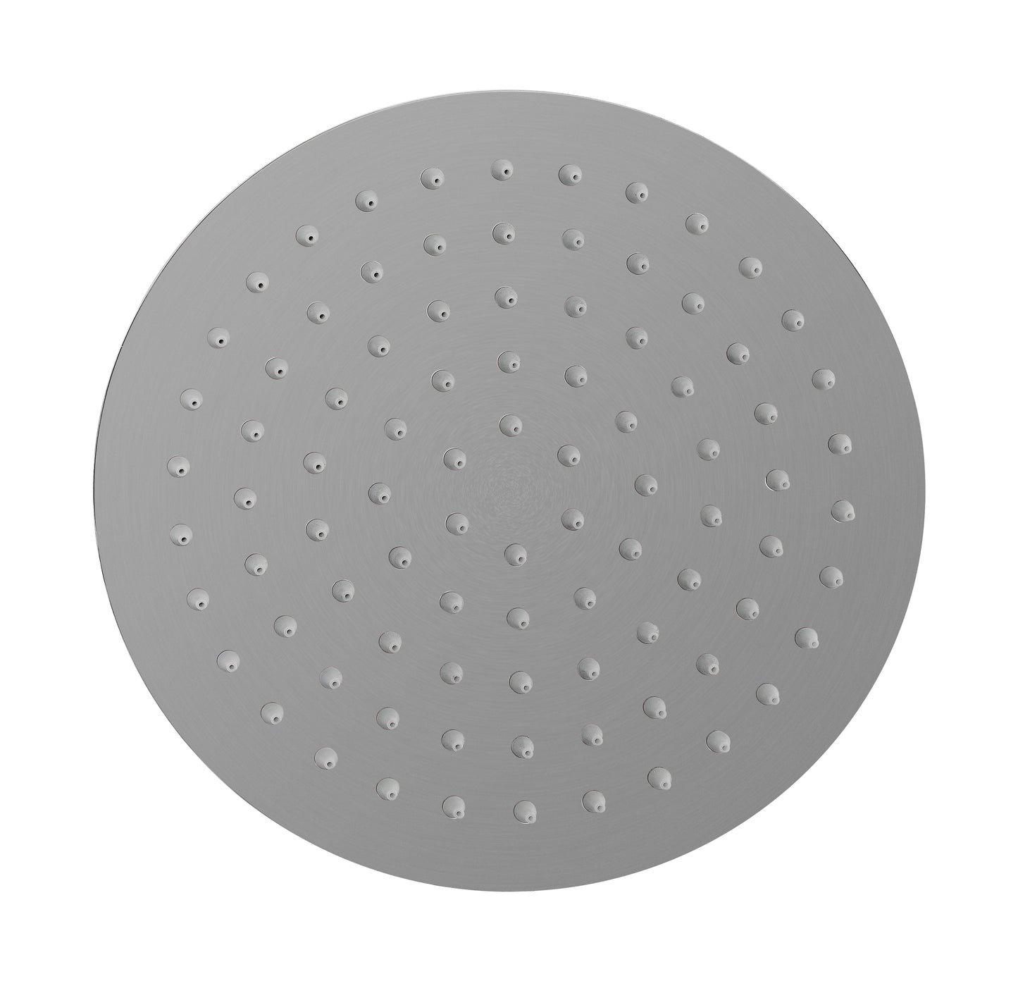 ROND RAINSHOWER GUNMETAL GRIJS