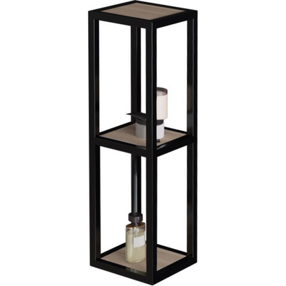 Aloni Sharp Kolomkast (20x20x60cm) - Hazelnoot - Luxurysanitair
