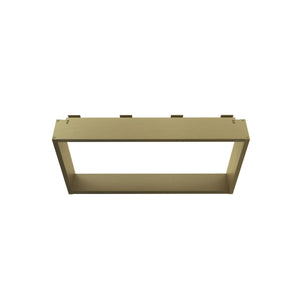 Geborsteld goud