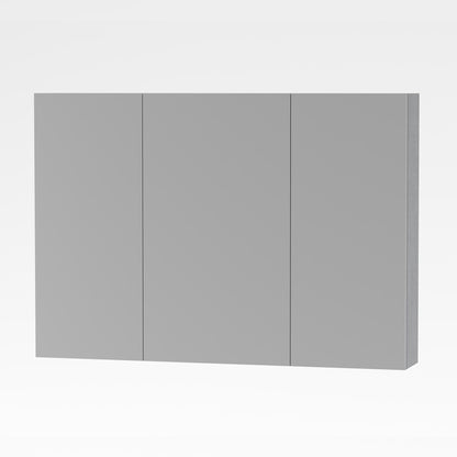 ALONI SALLY SPIEGELKAST, 2 DEUREN (100X70CM) - KLEUR ALUMINIUM