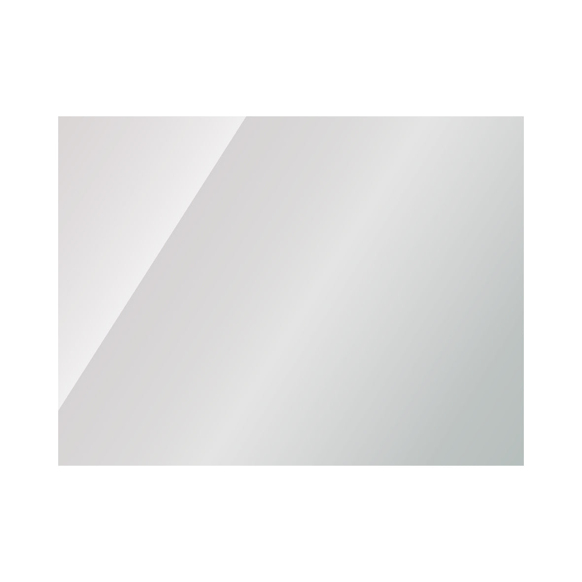 ALONI HAYAT SPIEGEL - 118X60X2 CM - GLANZEND WIT