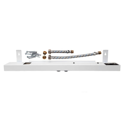 STELRAD THERMOBREEZE - TOEBEHOREN VOOR MIDDENAANSLUITING - 1000MM - MAT WIT