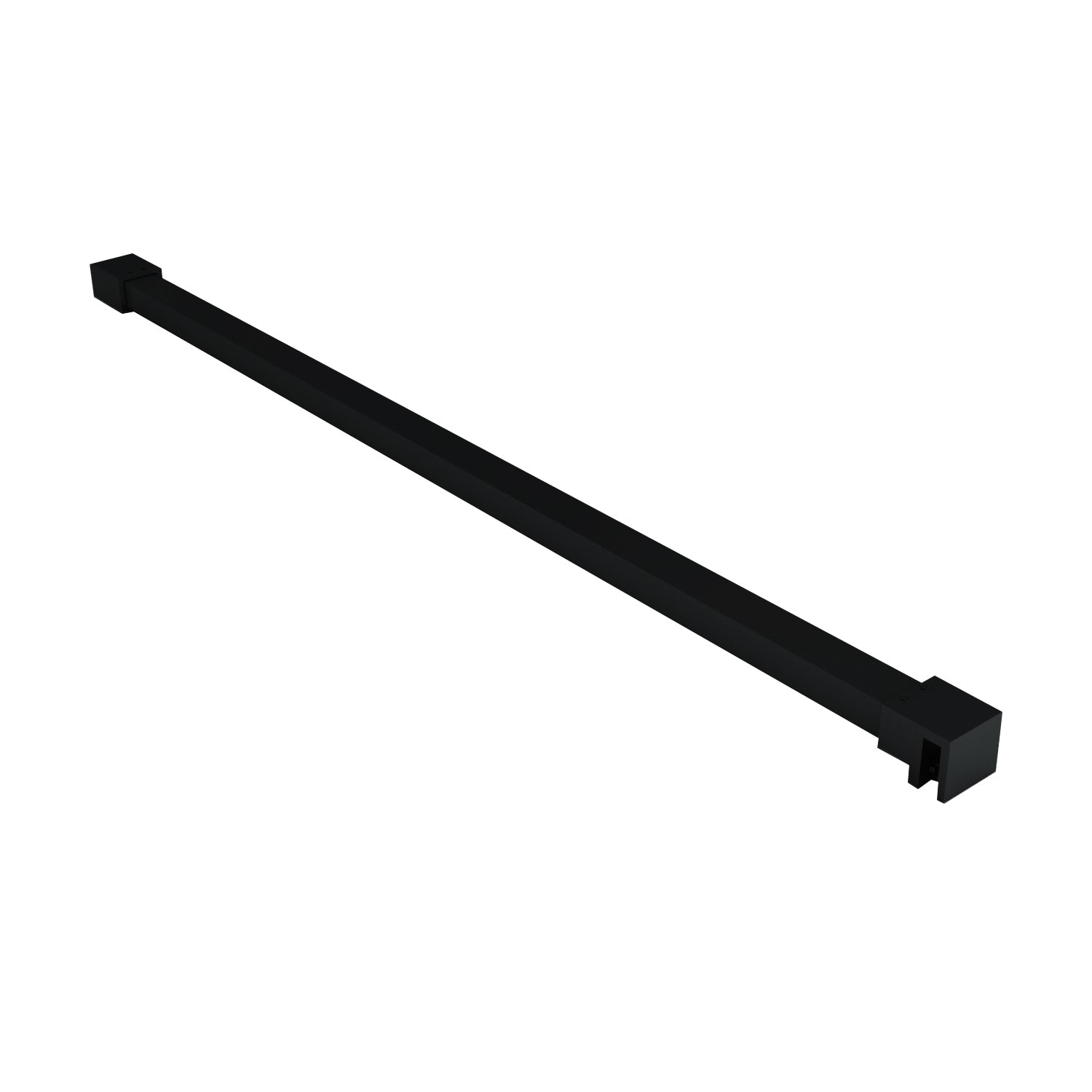 ALONI STABILISATIESTANG - INKORTBAAR - 100 CM - MAT ZWART