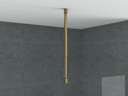 ALONI PLAFONDSTEUN - VERSTELBAAR - 43-80 CM - GEBORSTELD GOUD