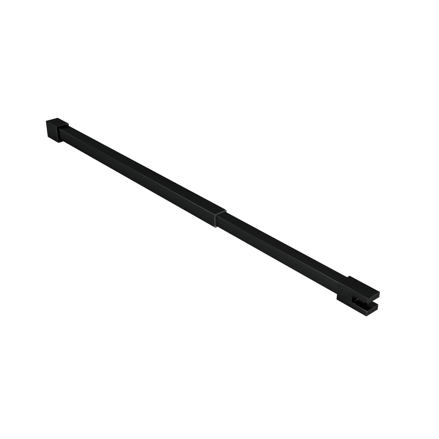 ALONI PLAFONDSTEUN - VERSTELBAAR - 43-80 CM - MAT ZWART