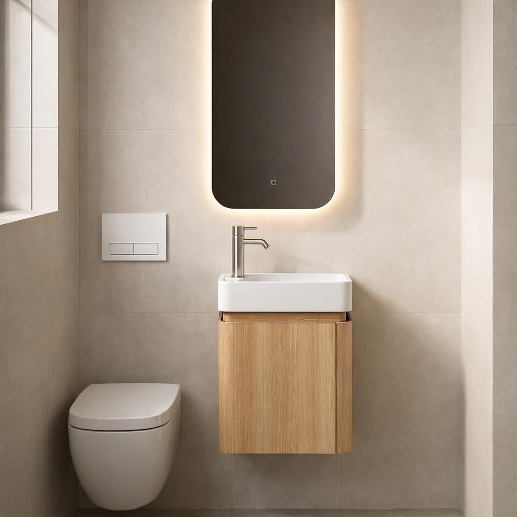 Toilet Meubelset 44 x 25 x 38 incl. lavabo 45 x 25,5 x 10 (PHEEL II)