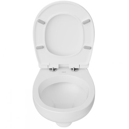 Creavit Ophang WC - Wit - Luxurysanitair