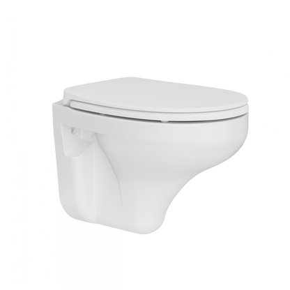 Creavit Ophang WC - Wit - Luxurysanitair