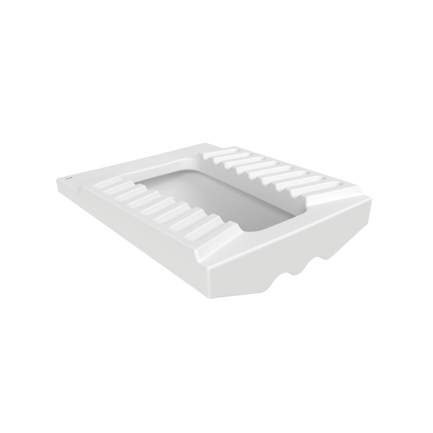 Creavit Hurk WC Gesloten Rand 48,5x20x58,5cm - Glanzend Wit - Luxurysanitair
