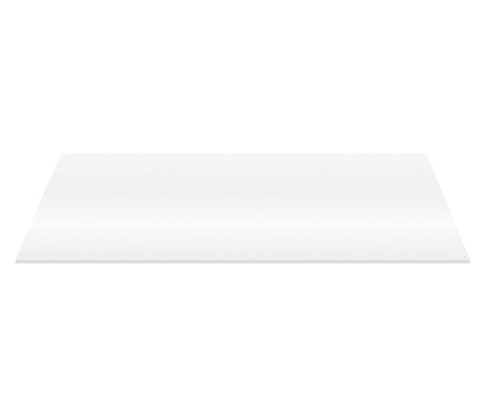 ALONI WASTAFELTABLET MDF (118.4X45.5X2.6 CM) - GLANZEND WIT