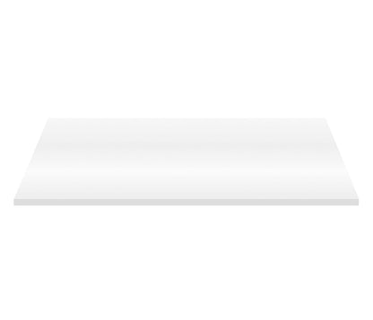 Glanzend wit / 152.4X45.5X2.6 cm