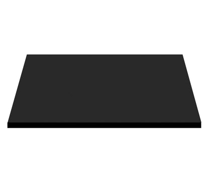 Mat zwart / 76.4X45.5X2.6 cm