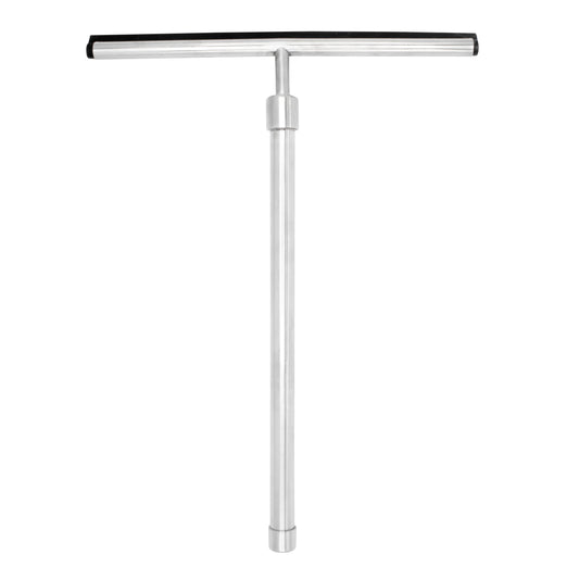 ALONI DOUCHE VLOER WISSER CHROME MET HOUDER 26X34,7CM
